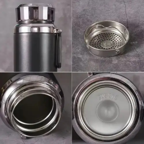 ⁦قرعة Thermos ذكية بـ شاشة لمسية⁩ - الصورة ⁦2⁩